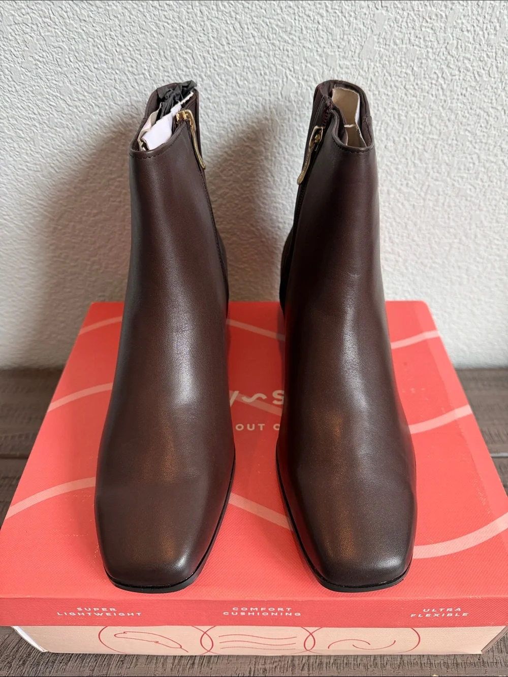 Easy Spirit Women's Sidney eFlex Square Toe Booties NIB
